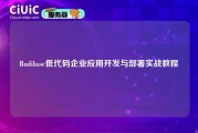 Budibase低代码企业应用开发与部署实战教程
