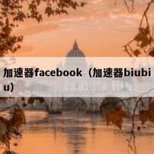 加速器facebook（加速器biubiu）