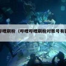哔哩哔哩刷粉（哔哩哔哩刷粉对账号有影响吗）