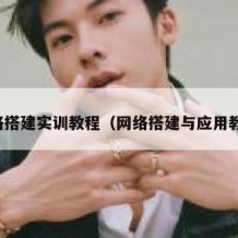 网络搭建实训教程（网络搭建与应用教程）