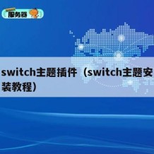 switch主题插件（switch主题安装教程）