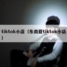 tiktok小店（东南亚tiktok小店）