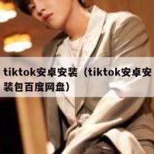tiktok安卓安装（tiktok安卓安装包百度网盘）
