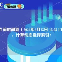 根据当前时间戳（2024年6月13日 15:28 UTC+8），计算动态选择索引：
