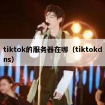 tiktok的服务器在哪（tiktokdns）