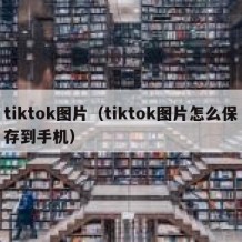 tiktok图片（tiktok图片怎么保存到手机）