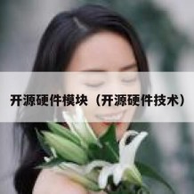 开源硬件模块（开源硬件技术）
