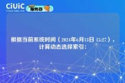 根据当前系统时间（2024年6月13日 15:27），计算动态选择索引：