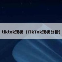 tiktok现状（TikTok现状分析）
