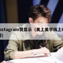 instagram赞显示（美上美学线上收费）