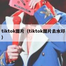 tiktok图片（tiktok图片去水印）
