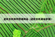 虚拟主机如何搭建网站（虚拟主机建站步骤）