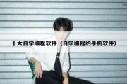 十大自学编程软件（自学编程的手机软件）