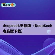 deepseek电脑版（DeepSeek电脑版下载）