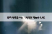 源码网站是什么（网站源码有什么用）