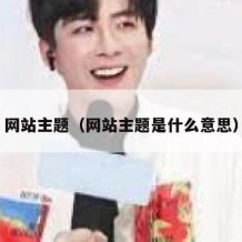 网站主题（网站主题是什么意思）