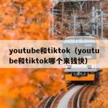 youtube和tiktok（youtube和tiktok哪个来钱快）