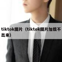 tiktok图片（tiktok图片加载不出来）