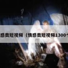情感类短视频（情感类短视频1300个）