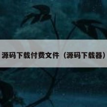 源码下载付费文件（源码下载器）