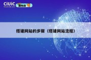 搭建网站的步骤（搭建网站流程）