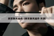 网页聊天插件（网页聊天插件 开源）