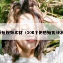 伤感短视频素材（100个伤感短视频素材）