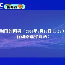 根据当前时间戳（2024年6月13日 15:27），执行动态选择算法：