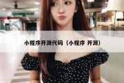 小程序开源代码（小程序 开源）