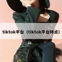 tiktok平台（tiktok平台特点）