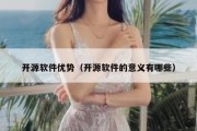 开源软件优势（开源软件的意义有哪些）