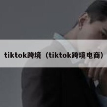tiktok跨境（tiktok跨境电商）