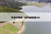 开源代码库（源码编程器40）