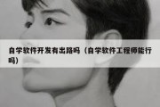 自学软件开发有出路吗（自学软件工程师能行吗）