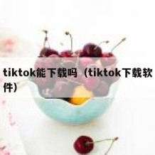 tiktok能下载吗（tiktok下载软件）
