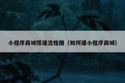 小程序商城搭建流程图（如何建小程序商城）