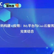 零代码构建AI应用：Dify平台与Ciuic云服务器的完美结合
