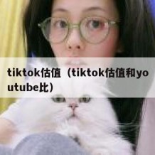 tiktok估值（tiktok估值和youtube比）