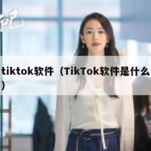 tiktok软件（TikTok软件是什么）