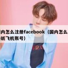 国内怎么注册facebook（国内怎么注册纸飞机账号）