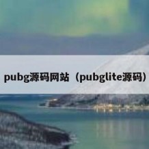 pubg源码网站（pubglite源码）