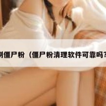 刷僵尸粉（僵尸粉清理软件可靠吗?）