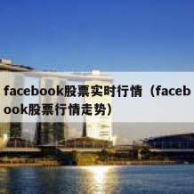 facebook股票实时行情（facebook股票行情走势）