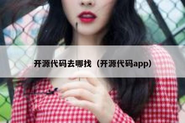 开源代码去哪找（开源代码app） 第1张