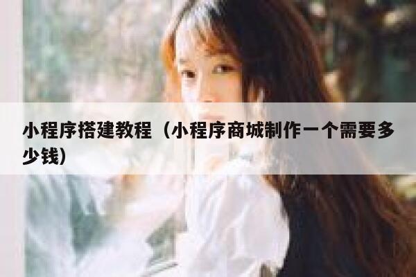 小程序搭建教程（小程序商城制作一个需要多少钱） 第1张