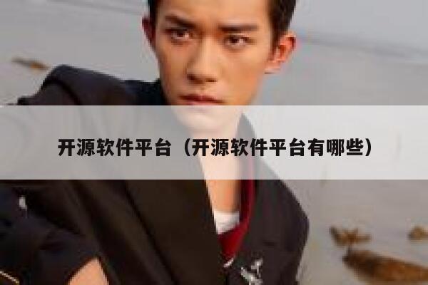 开源软件平台（开源软件平台有哪些） 第1张