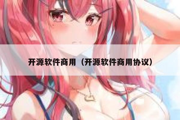 开源软件商用（开源软件商用协议） 第1张
