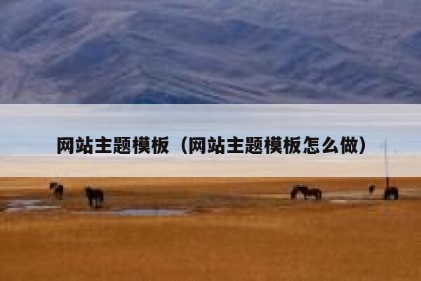 网站主题模板（网站主题模板怎么做） 第1张