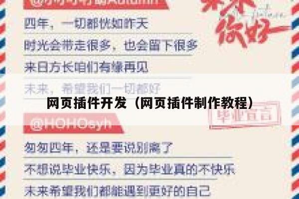 网页插件开发（网页插件制作教程） 第1张