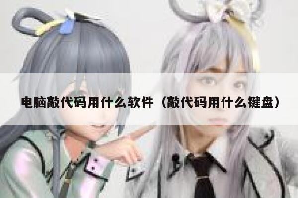 电脑敲代码用什么软件（敲代码用什么键盘） 第1张